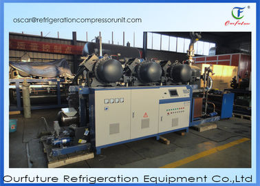 Safety Cold Store Refrigeration Compressor Unit High Reliability