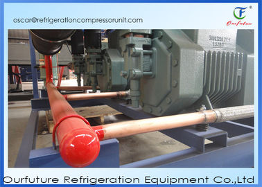 Safety Cold Store Refrigeration Compressor Unit High Reliability