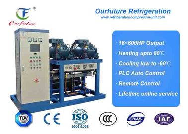 PLC Controlled Two Stage Cold Chamber Parallel Air Cooled Screw Chiller