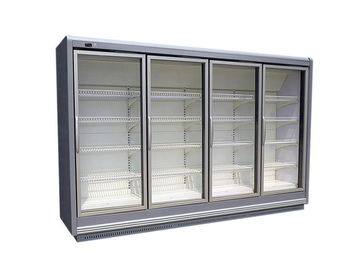 Commercial Super Market Glass Door Grocery Store Freezers CE Certificate