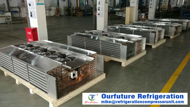 Lightweight Unit Cooler Evaporator / Air Cooling Unit With Hot Gas Defrosting For Cold Storage
