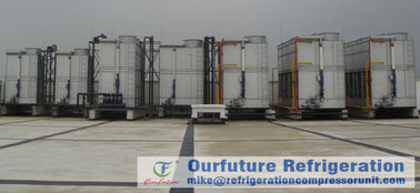 Induced Draft Type Evaporative Cooled Condenser Evaporative Condenser Cooling Tower