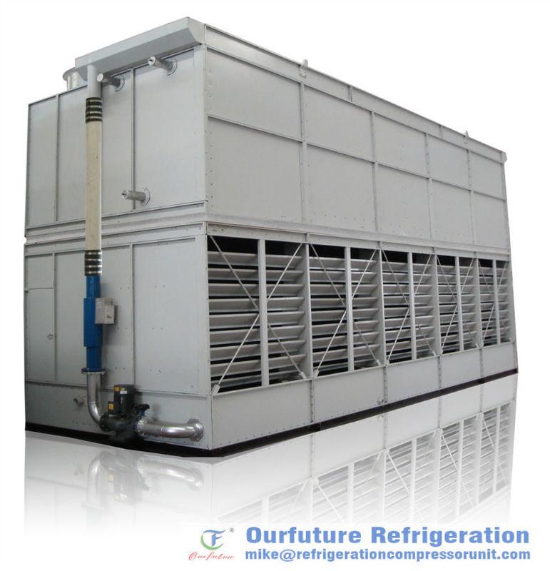 380V 3 Phase 50Hz Evaporative Cooling Condenser For Cold Storage Refrigeration System